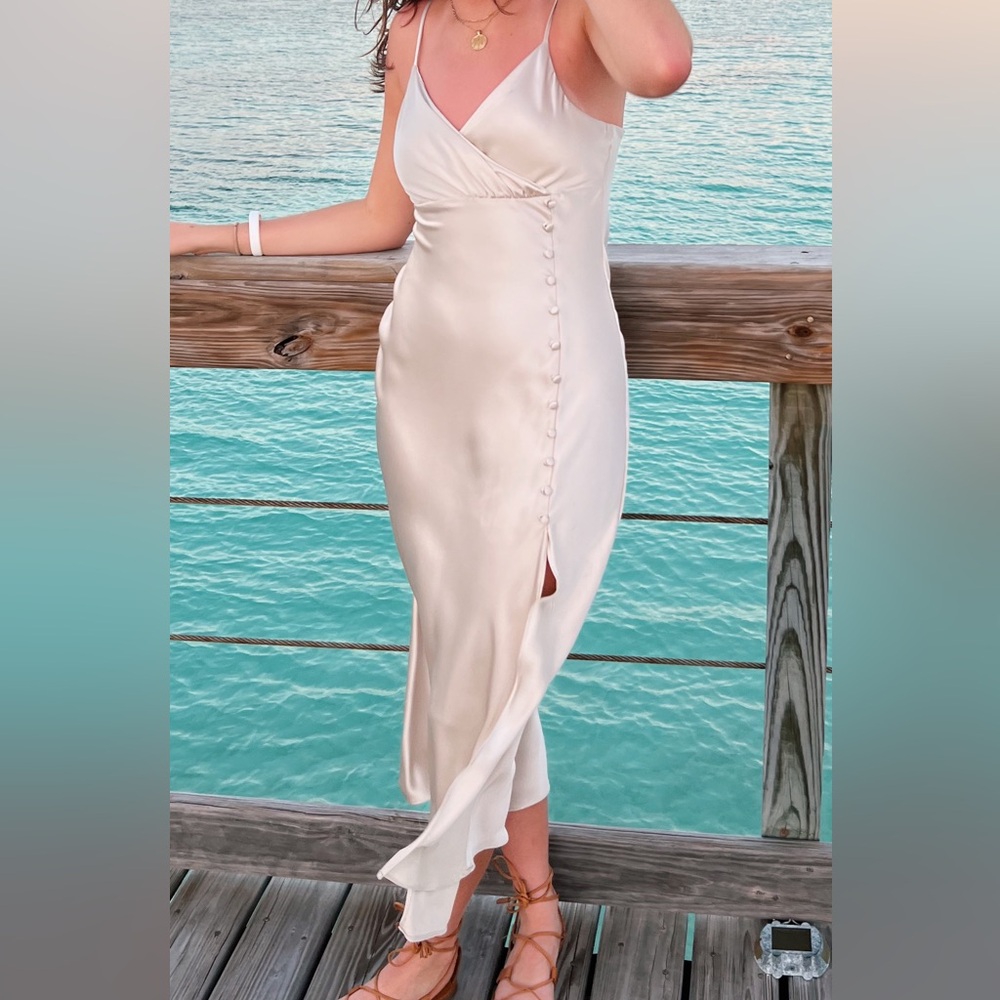 Elegant Cream Dress